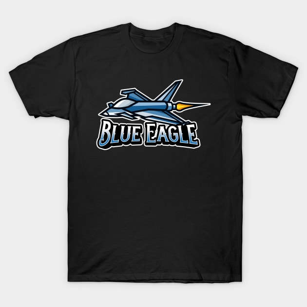 Blue Eagle T-Shirt by busines_night